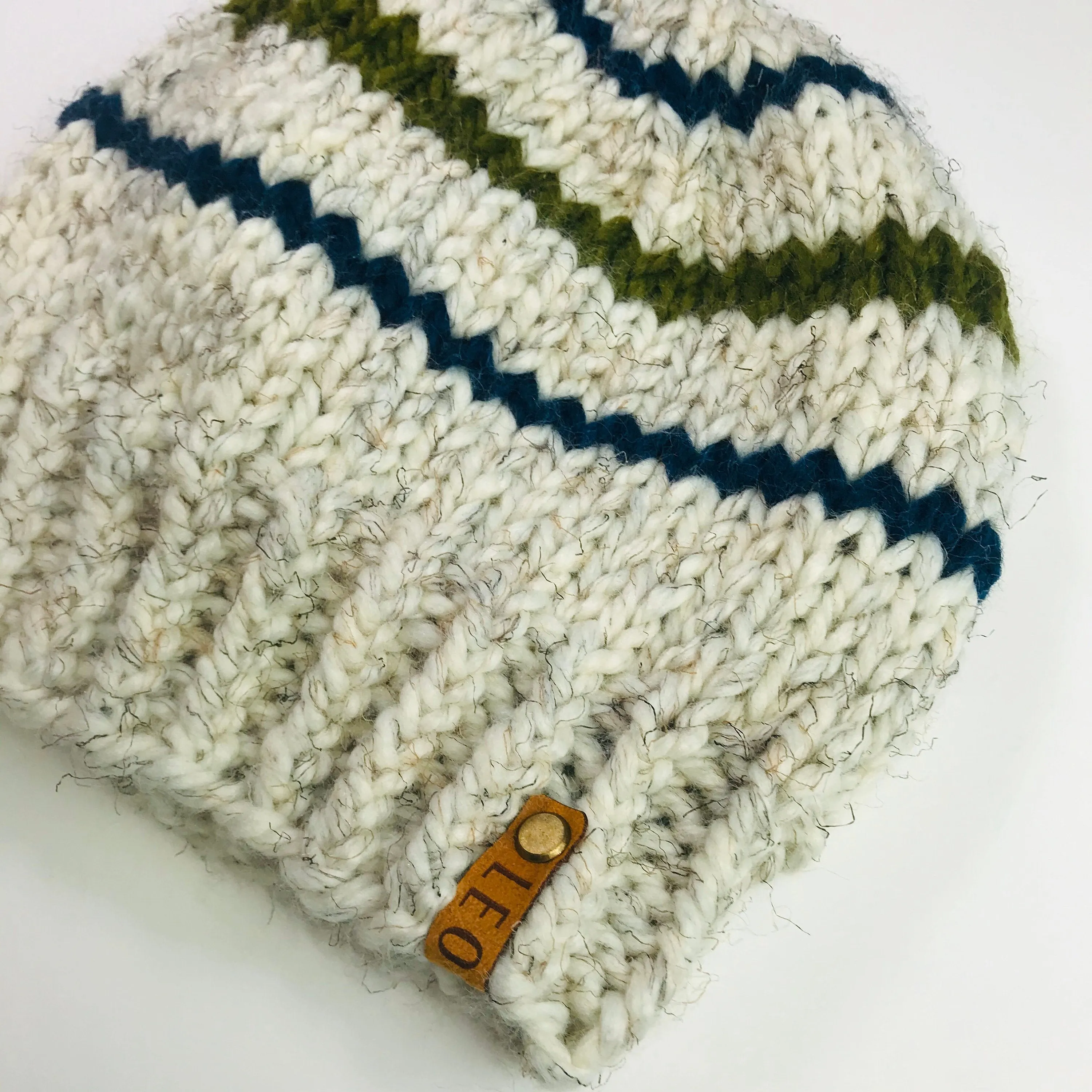 Striped Beanie