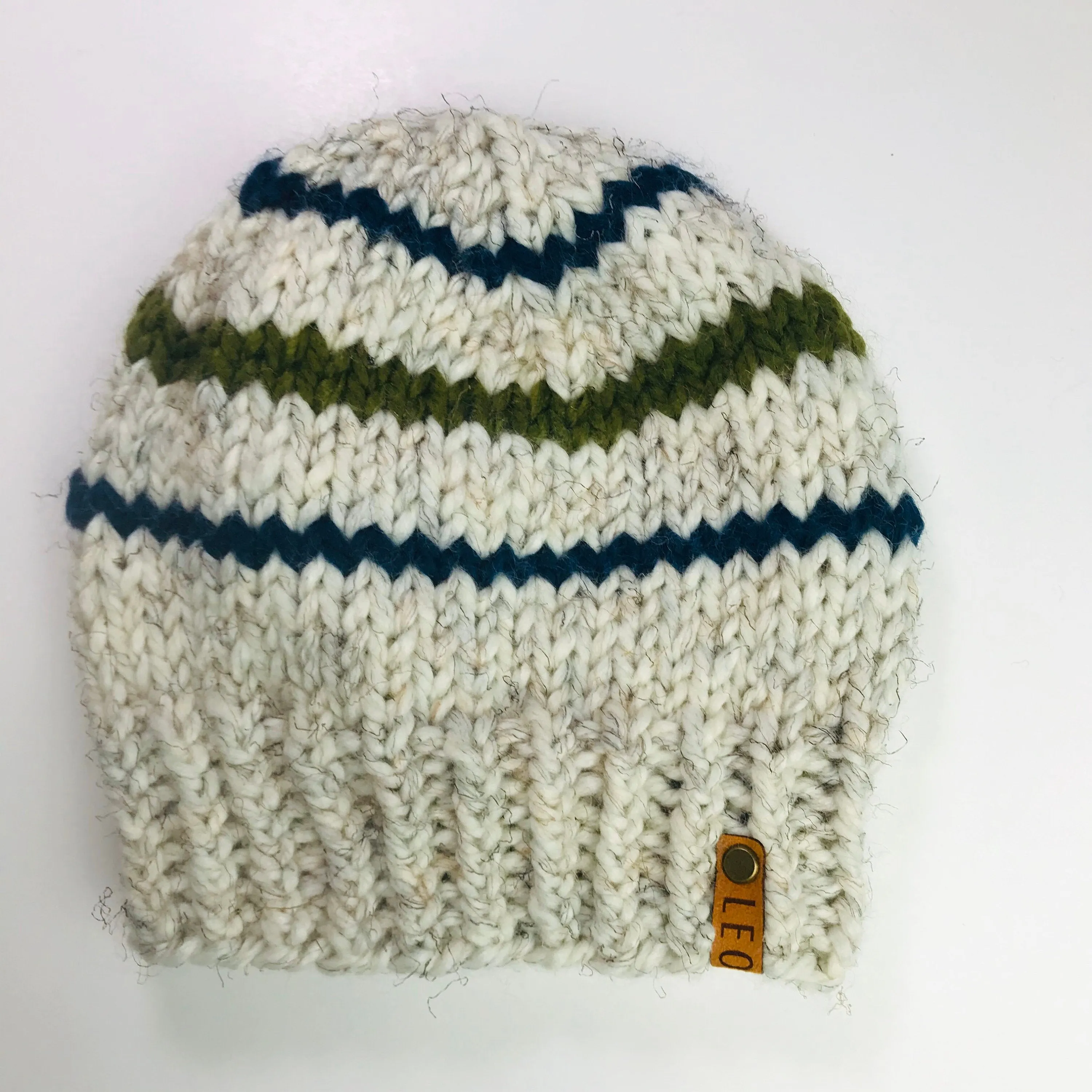 Striped Beanie