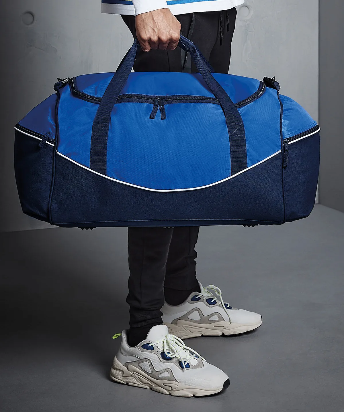 Teamwear holdall | French Navy/Putty