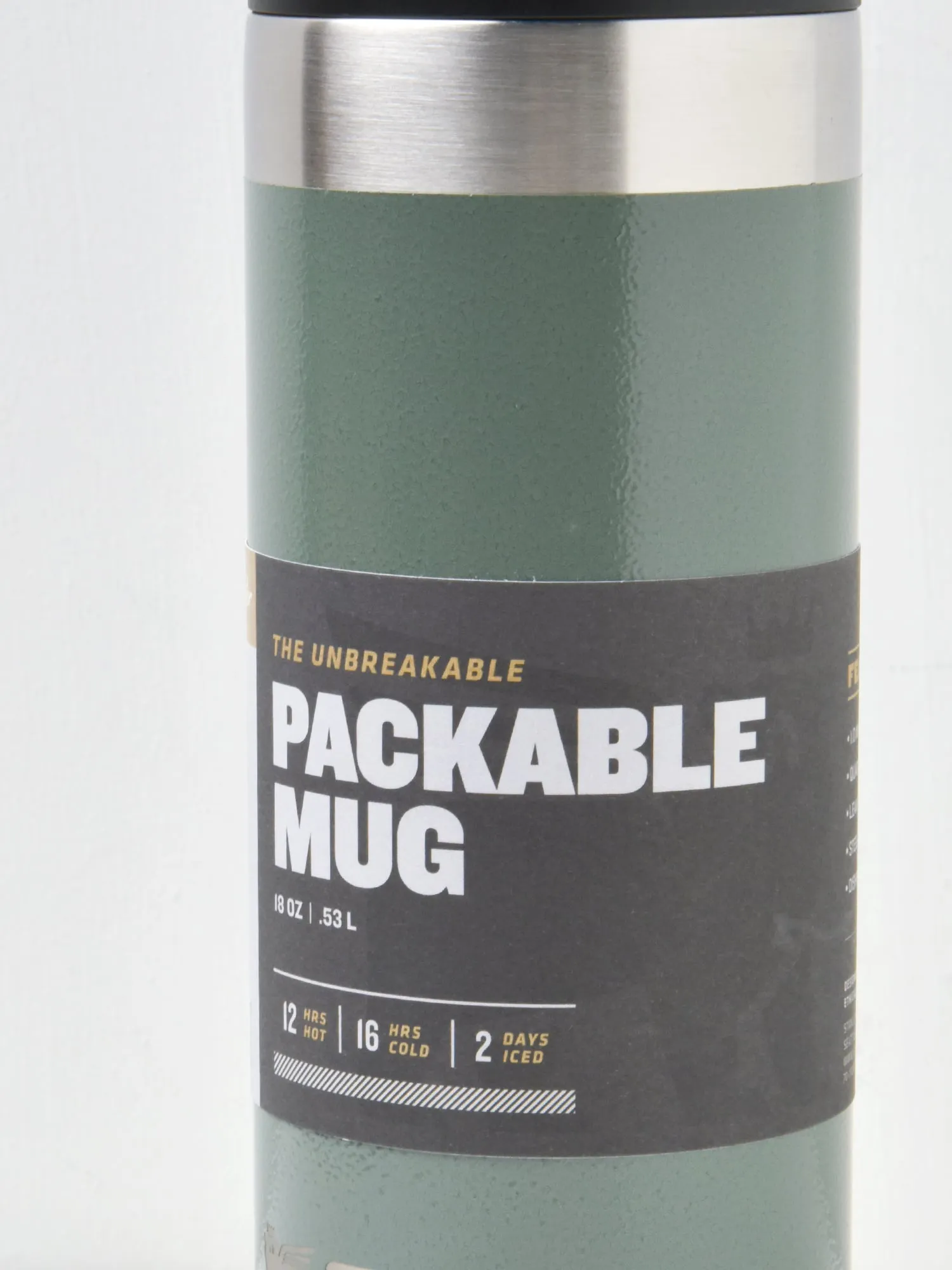 The Unbreakable Packable Mug 18OZ / .53L