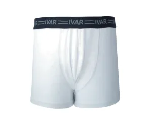 White Stretchable Boxer (95% Cotton   5% High grade Lycra)