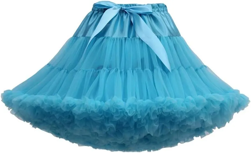 Women's Fashion Solid Color Dance Party Dance Ballet Skirts Slit Skirt High Waist