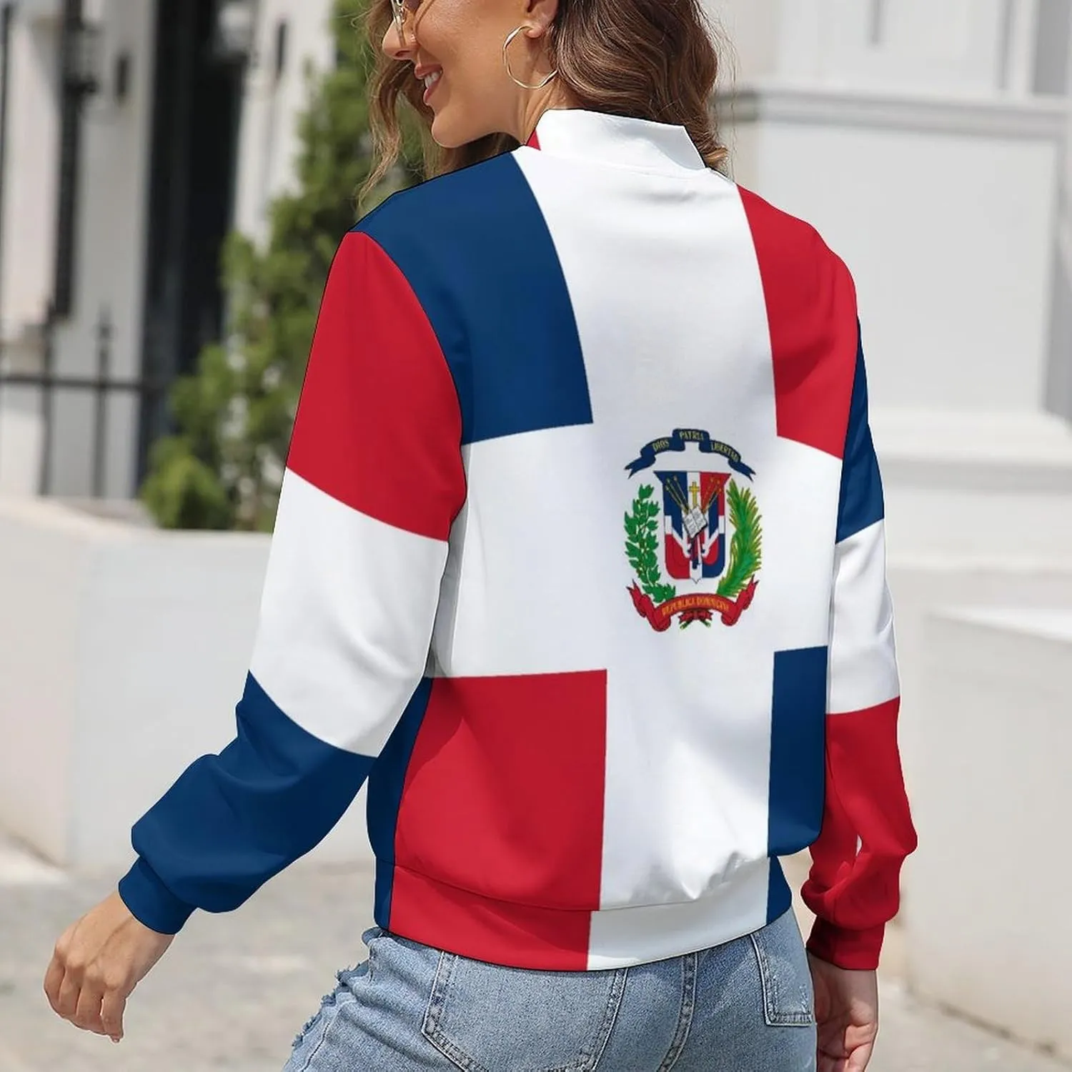 Women's Lightweight Athletic Jacket Zip Up Coat Long Sleeve Casual Sweatshirt