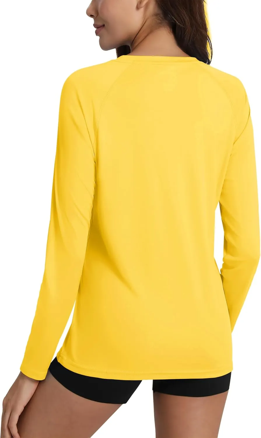 Women's Long Sleeve Shirt UPF 50  UV Sun Protection Rash Guard Lightweight Quick Dry Hiking Workout Tops