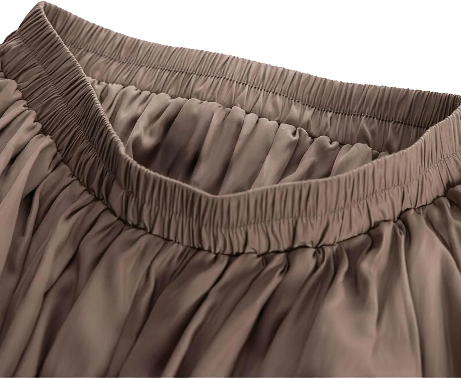 Womens Steampunk Renaissance Skirts Plus Size Elastic High Waisted Layered Long Maxi Skirt Stretch Party Dress