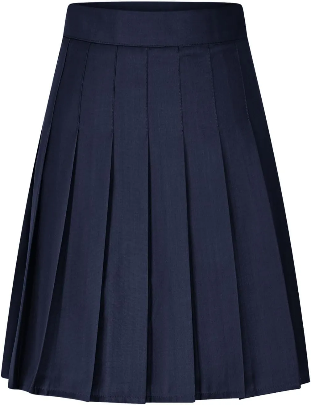 Xiaojmake Women Pleated A-Line Skirts Flowy Short Mini Basic Skirt High Waist School Uniform Tennis Cheerleader Skater Skirts