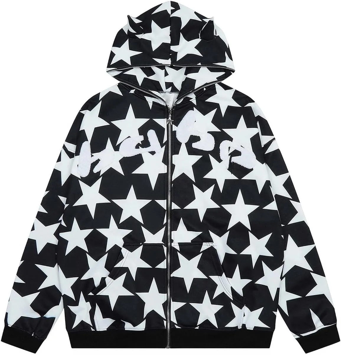 Y2k Hoodie Men Women Graphic Grunge Aesthetic Hoodies Vintage Hooded Oversized Pullover Sweatshirt Jacket Hip Hop